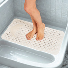 Badematte Delfin cremefarben