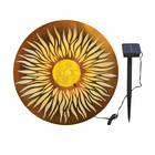 Wanddeko Solar Sonnen-Scheibe mit 3D-Effekt