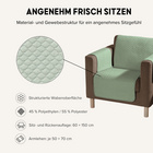 Kühlender Sesselschoner grün Eldo