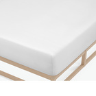 Castell Feinjersey-Spannbetttuch weiss, 1x 90x190 cm - 100x200 cm