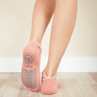 Stopper-Socken beere-grau-apricot 3er-Set