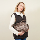 Umhängetasche "Tara" 2-in-1 Rucksack bronze-metallic