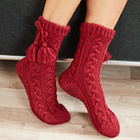 Stopper-Socken bordeaux