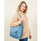 Umhängetasche "Anika" 2-in-1 Rucksack hellblau Amélie di Santi