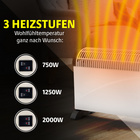 Tragbare Konvektor-Heizung Bergström