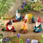 Dekofiguren Yoga-Zwerge 5er-Set Gainsborough