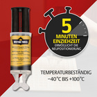 Mehrzweck-Epoxidharz 2-Komponenten-Kleber 2er-Set transparent Victor Tools