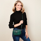 Tasche "Suse" 2-in-1 dunkelgrün