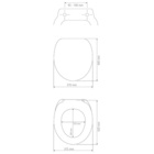 WENKO Premium WC-Sitz Mod. Kos Weiß, recycelbarer Thermoplast, mit Absenkautomatik