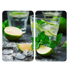 WENKO Herdabdeckplatte Universal Mojito 2er Set, für alle Herdarten