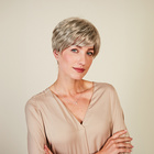 Naturell Perücke "Tilda" grau