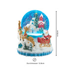 LED-Schneekugel mit Musik