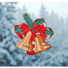 Türaufkleber "Weihnachtsglocken"
