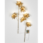 LED-Christsternzweige goldfarben 2er-Set