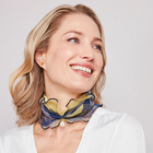 Halstuch mit Perle "Meer"