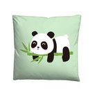 Castell Mikrofaser Bettwäsche Panda mint, 1x 135x200 cm + 1x 80x80 cm