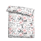 Castell Nicki Bettwäsche Rosen rose, 1x 155x220 cm + 1x 80x80 cm