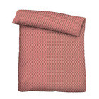 Castell Jersey Bettwäsche Chevron gold, 1x 135x200 cm + 1x 80x80 cm