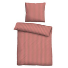 Castell Jersey Bettwäsche Chevron gold, 1x 155x220 cm + 1x 80x80 cm