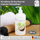 Kokosnussöl-Körperlotion