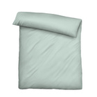 biberna Tencel Bettwäsche UNI  salbei, 1x 155x220 cm + 1x 80x80 cm