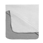 biberna Melange Wohndecke UNI  grau, 1x 150x200 cm
