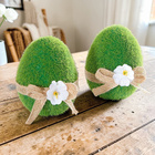 Moos-Eier aus Keramik 2er-Set Eldo