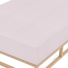 biberna Spannbetttuch Melange rose, 90x190 cm - 100x200 cm