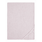 biberna Spannbetttuch Melange rose, 90x190 cm - 100x200 cm