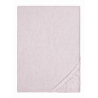 biberna Spannbetttuch Melange rose, 180x200 cm - 200x200 cm