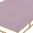 biberna Spannbetttuch Melange brombeer, 90x190 cm - 100x200 cm