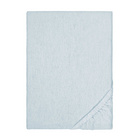 biberna Spannbetttuch Melange ciel, 90x190 cm - 100x200 cm