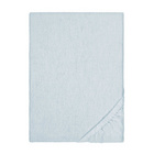 biberna Spannbetttuch Melange ciel, 140x200 cm - 160x200 cm