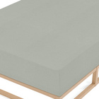 biberna Spannbetttuch Melange gletscher, 90x190 cm - 100x200 cm
