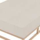 biberna Spannbetttuch Melange kitt, 90x190 cm - 100x200 cm