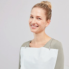 Serviettenkette silberfarben