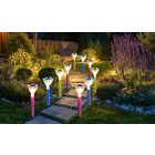 Solar-Stecker "Blumen" 6er-Set