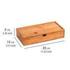 Aufbewahrungsbox „Terra“ mit Schublade, Bambus WENKO