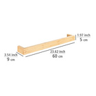 Handtuchstange „Bambusa“, 60 cm, Bambus WENKO