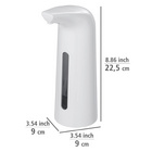 Sensor-Seifen- & Desinfektionsspender „Larino“, 400 ml, weiß WENKO