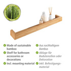 Wandregal Bambusa 60 cm aus Bambus WENKO