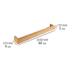 Wandregal Bambusa 60 cm aus Bambus WENKO