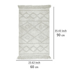 Badematte Urla, 60×90 cm aus Bio-Baumwolle WENKO
