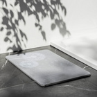 Badematte Mod. Astera Grau, aus Diatomit WENKO