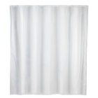 Duschvorhang Anti-Schimmel „Uni White“ WENKO