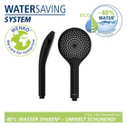 Handbrause „Watersaving“ schwarz WENKO