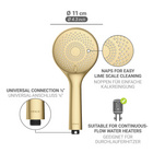 Handbrause „Watersaving“ Gold matt WENKO