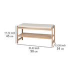 Schuhbank „Acina“ Akazienholz WENKO