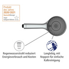 Brauseset „Watersaving“ Chrom 70 cm WENKO