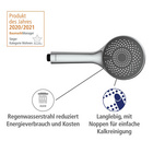 Duschsystem Watersaving Chrom höhenverstellbar WENKO